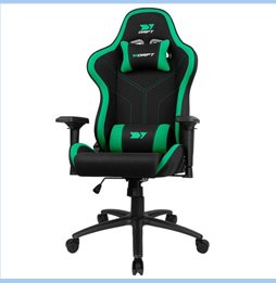 Drift DR110 Silla Gaming Negra/Verde