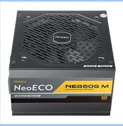 FUENTE ALIM MODULAR 850W 80+ GOLD NEOECO NE850G M ATX 30 ANTEC