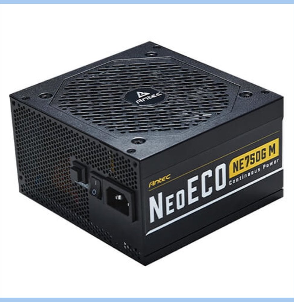 FUENTE ALIM MODULAR 750W 80+ GOLD NEOECO NE750G M ATX ANTEC