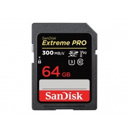 SanDisk Extreme PRO SDXC 64GB UHS-II U3 V90 Clase 10