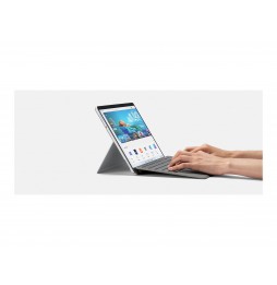 Microsoft Surface Pro Signature Type Cover Funda con Teclado Platino Alcántara para Surface Pro 8/Pro X