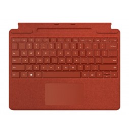 Microsoft Surface Pro Signature Keyboard Rojo Cover port QWERTY Español