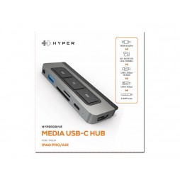 HUB HYPERDRIVE 6 EN 1 USB-C IPAD PRO/ AIR