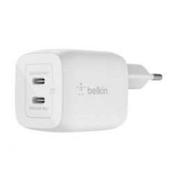 Belkin WCH011vfWH Portátil, Smartphone, Tableta Blanco Corriente alterna Carga rápida Interior