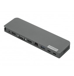 Lenovo USB-C Mini Dock Alámbrico USB 3.2 Gen 1 (3.1 1) Type-C Gris