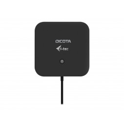 DICOTA - D31949 base para portátil y replicador de puertos Alámbrico USB Tipo C Negro