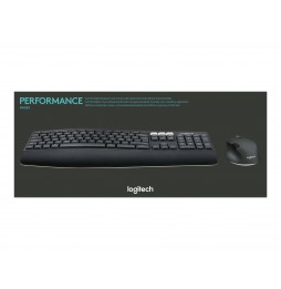 Logitech MK850 Performance Wireless Keyboard and Mouse Combo teclado Ratón incluido RF + Bluetooth QWERTZ Suizo Negro