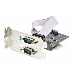 Tarjeta Serie PCIe de 2 Puertos