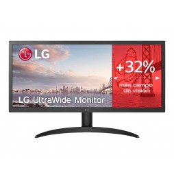 LG 26WQ500-B (25.7") 2560 x 1080 Pixeles 4K Ultra HD LCD Negro