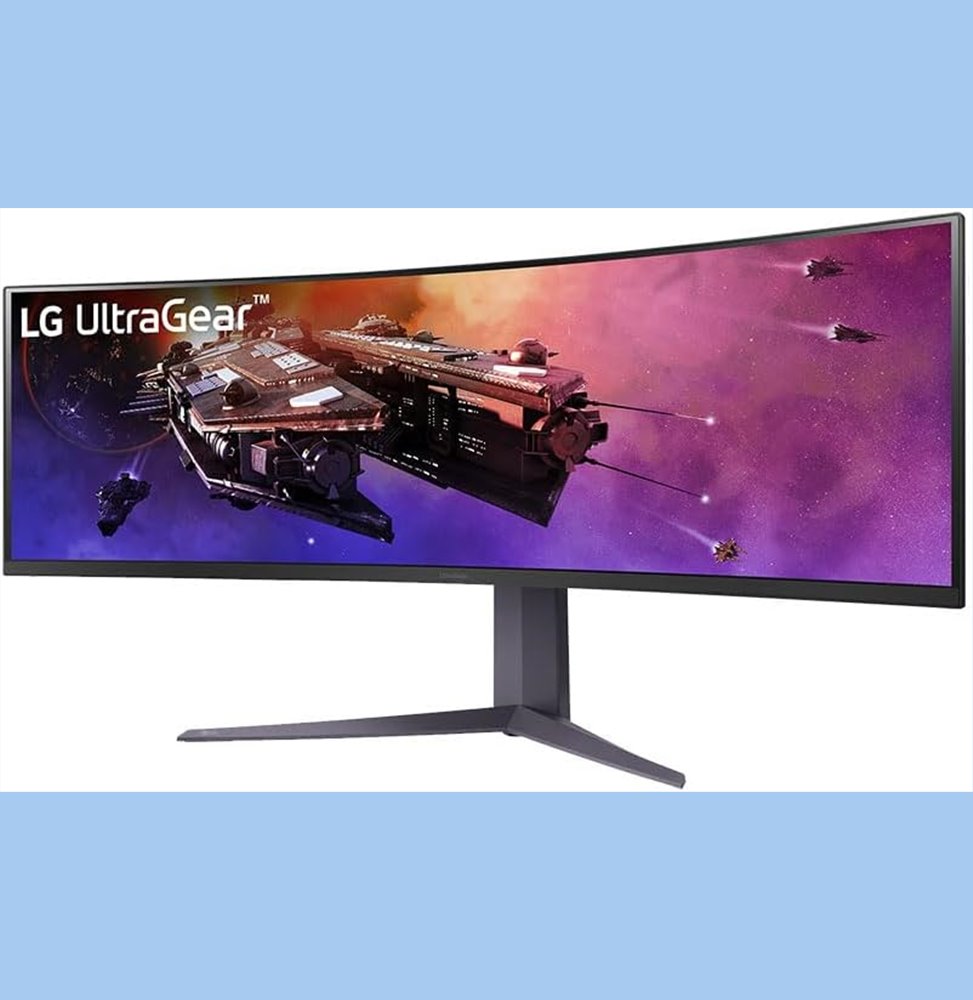 LG MONITOR (45GR75DC-B) - MONITOR GAMING CURVO QHD DE 45 // 1MS DE TIEMPO DE RESPUESTA Y 200HZ CON USB TYPE-C