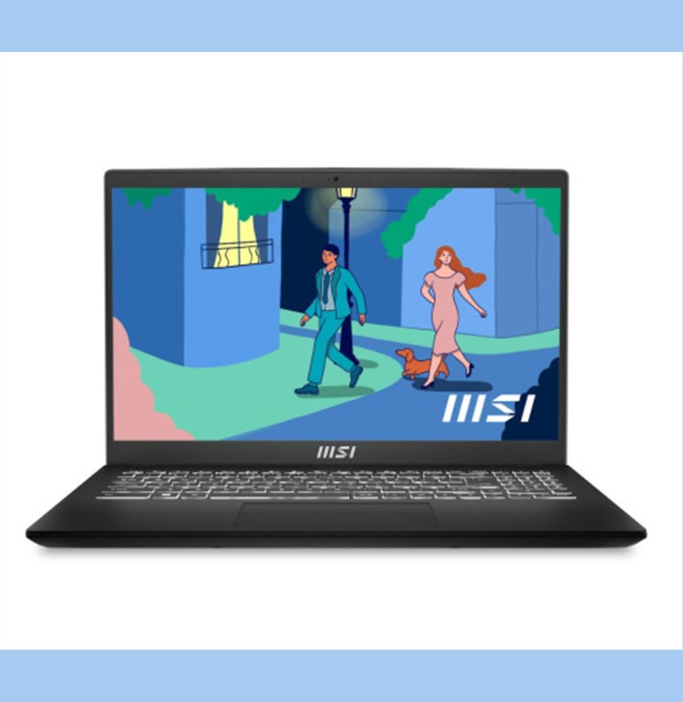 MSI PORTATIL MODERN 15 B7M-066ES 156 FHD (1920*1080) 60HZ RYZEN 7 7730U AMD RADEON GRAPHICS ONBOARD DDR IV 16GB 512GB PCIE SSD