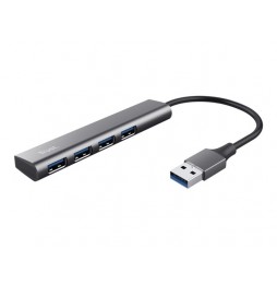 Trust Halyx USB 3.2 Gen 1 (3.1 1) Type-A 5 Mbit/s Negro, Gris