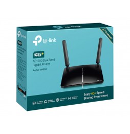 TP-LINK Archer MR600 router inalámbrico Gigabit Ethernet Doble banda (2,4 GHz / 5 GHz) 3G 4G Negro