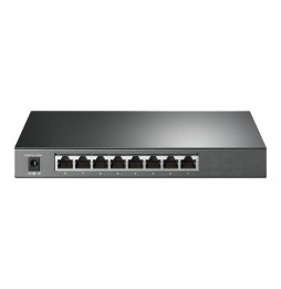TP-LINK TL-SG2008P switch Gestionado Gigabit Ethernet (10/100/1000) Energía sobre (PoE) Negro