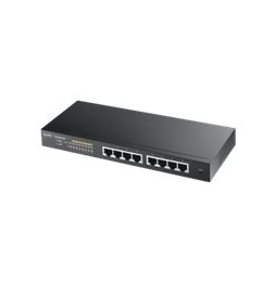 Zyxel GS1900-8HP v3 PoE Gestionado L2 Gigabit Ethernet (10/100/1000) Energía sobre (PoE) Negro