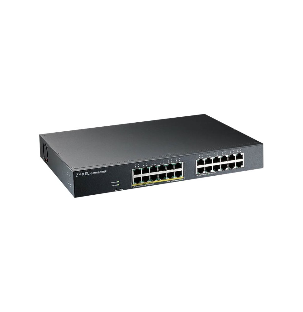 Zyxel GS1915-24EP Gestionado L2 Gigabit Ethernet (10/100/1000) Energía sobre (PoE) 1U Negro