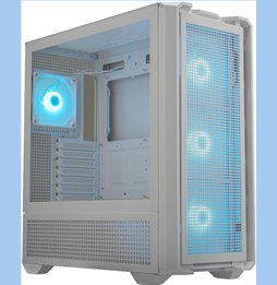 COUGAR CAJA SEMITORRE MX600 RGB WHITE