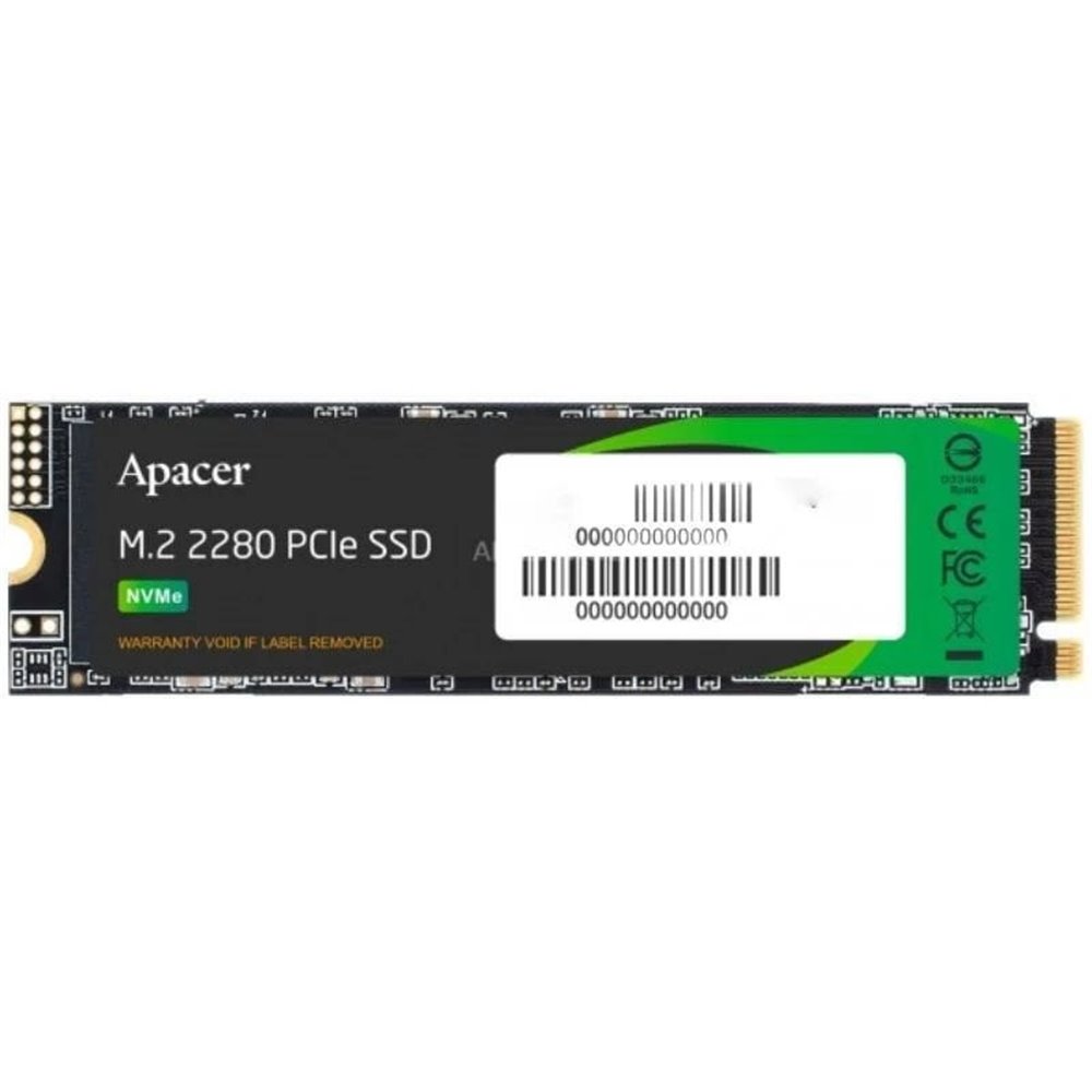 DISCO SSD APACER AS2280P4X 1TB/ M2 2280 PCIE/ FULL CAPACITY
