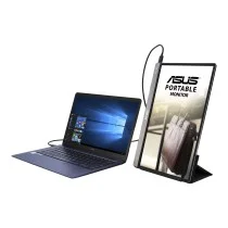 Asus ZenScreen MB14AC pantalla para PC 35.6 cm (14") 1920 x 1080 Pixeles Full HD Gris