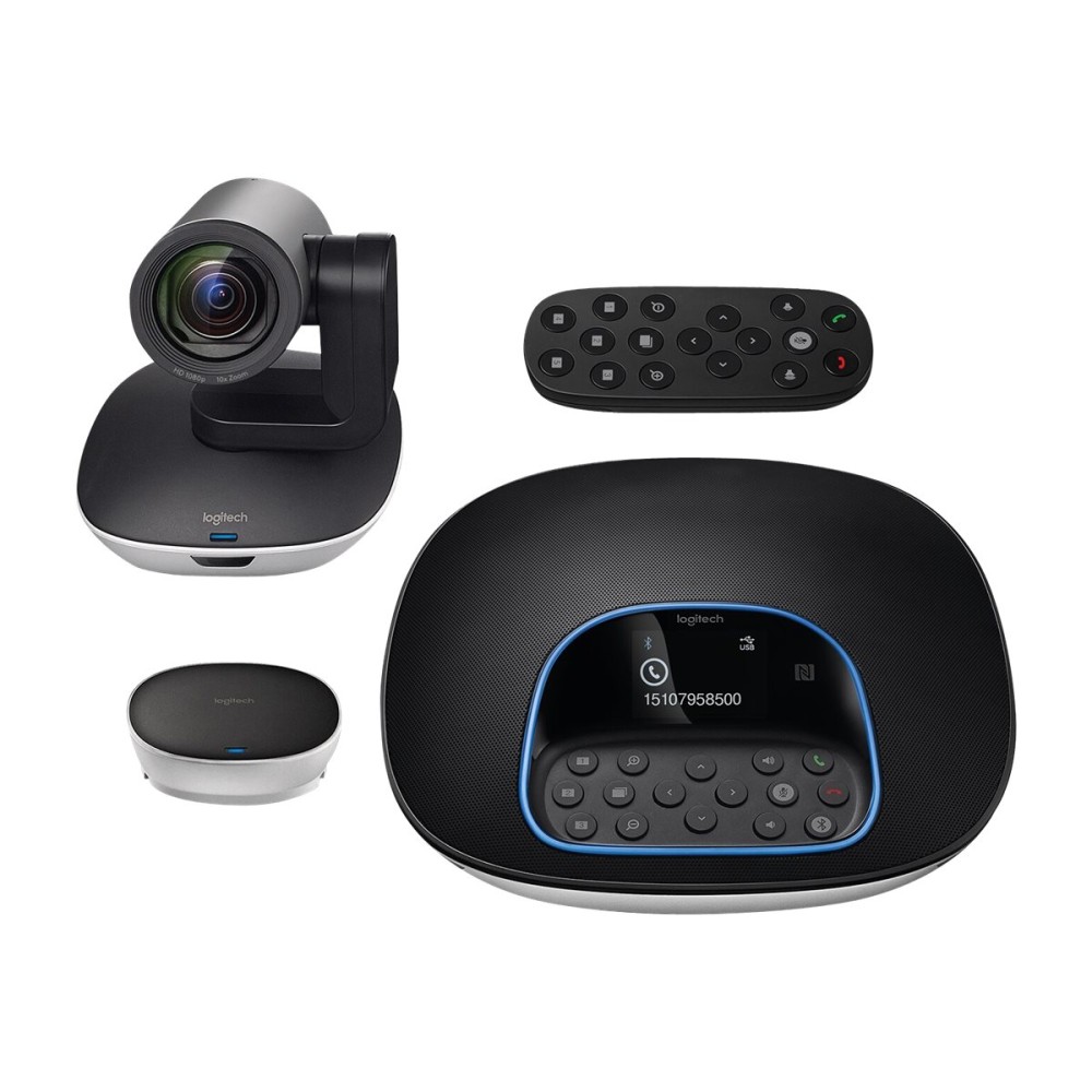 CAMARA LOGITECH GROUP SISTEMA DE VIDEOCONFERENCIA CON CAMARA PTZ PRO FULLHD 30FPS ZOOM X10 P/N960-001057