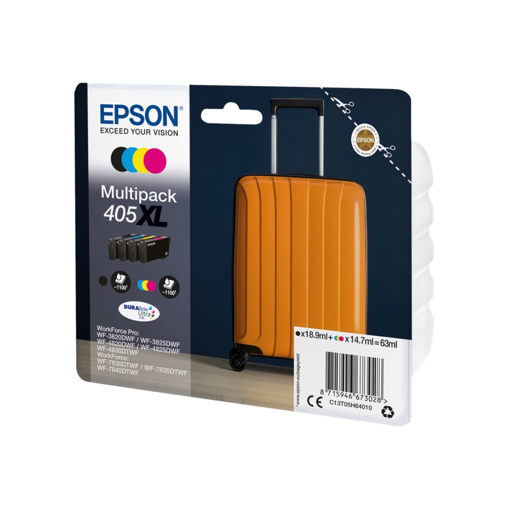 CARTUCHO EPSON 405XL MULTIPACK 4 COLORES DURABRITE