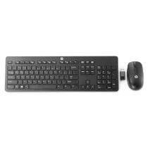 Conjunto HP Slim Teclado y Ratón Inalámbricos: Diseño Compacto.