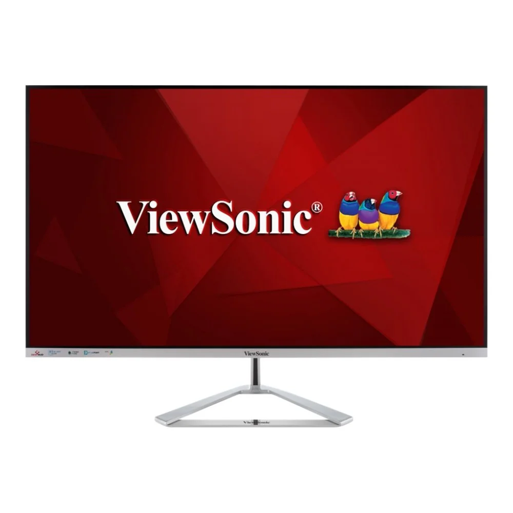 Viewsonic VX Series VX3276-MHD-3 pantalla para PC 81.3 cm (32") 1920 x 1080 Pixeles Full HD LED Plata