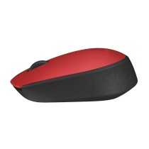 Logitech Ratón inalámbrico M171 Rojo