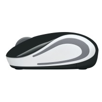 RATON LOGITECH WIRELESS M187 BLACK/WHITE