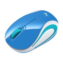 Logitech Ratón inalámbrico M187 Azul