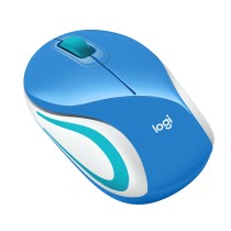 Logitech Ratón inalámbrico M187 Azul