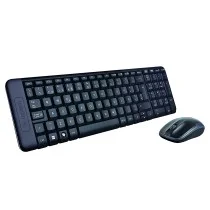 Logitech Wireless Combo MK220: Teclado y Ratón Inalámbricos Compactos