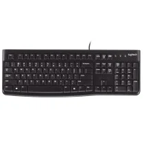 Teclado Logitech K120 USB Negro: Comodidad y Durabilidad