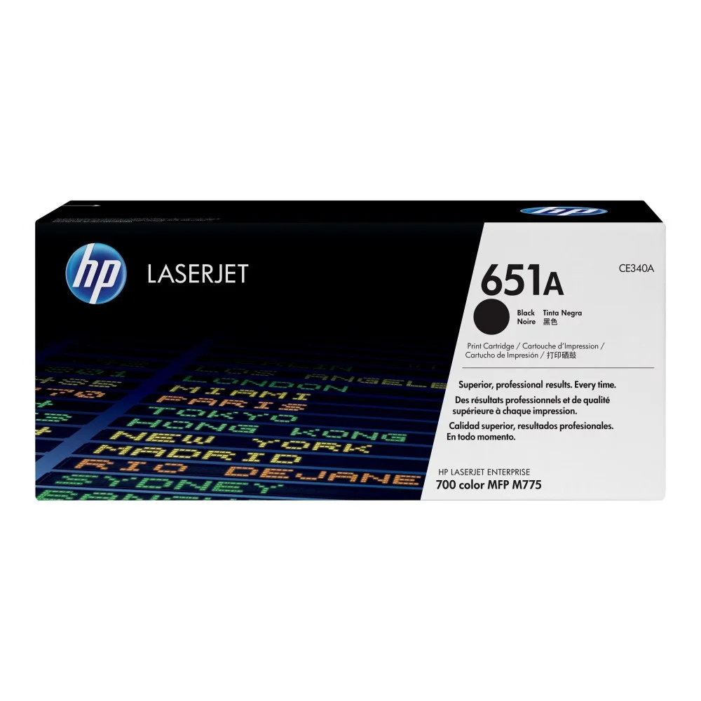 TONER CARTRIDGE 651A BLACK SUPL