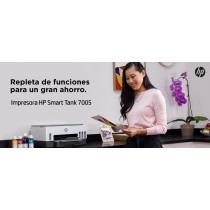 HP Smart Tank 7005 All-in-One 250 Hojas/ 15 ppm/ USB