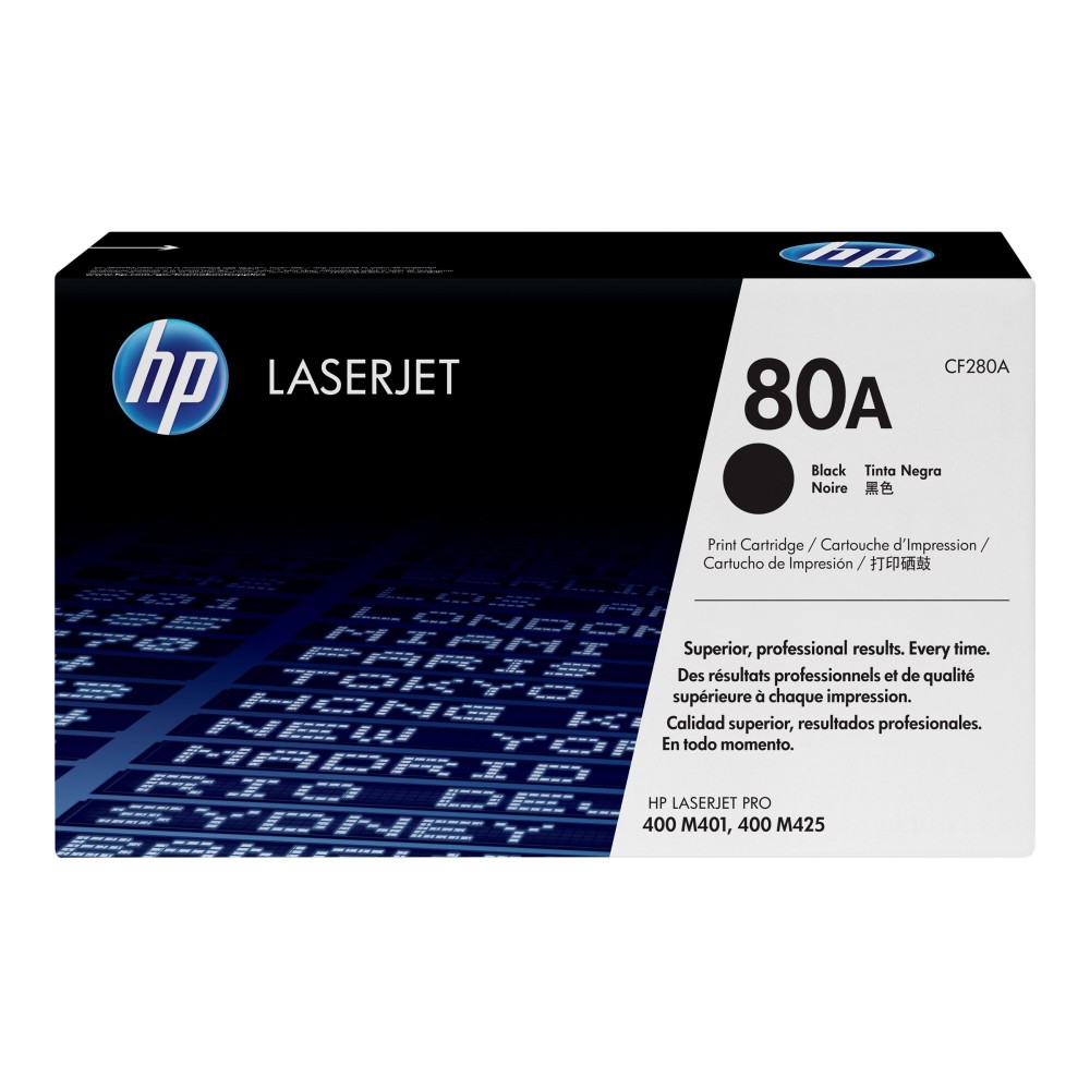 TONER NEGRO HP 80A LASERJET