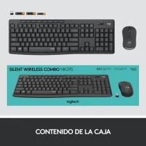 Logitech MK295 Silent Combo: Teclado y Ratón Inalámbricos Silenciosos