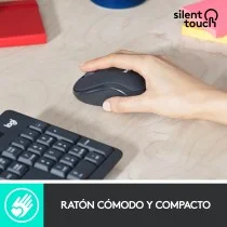 Logitech MK295 Silent Combo: Teclado y Ratón Inalámbricos Silenciosos