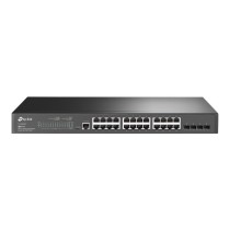 SWITCH SEMIGESTIONABLE JETSTREAM TP-LINK SG3428 24P GIGABIT Y 4 RANURAS SFP GIGABIT