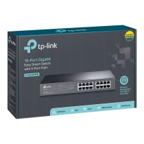 SWITCH SEMIGESTIONABLE TP-LINK SG1016PE 16P (CON 8P POE+) CARCASA METALICA GIGA 19 RACK