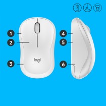 Logitech Raton Wireless M220 Blanco