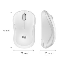 Logitech Raton Wireless M220 Blanco