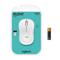 Logitech Raton Wireless M220 Blanco