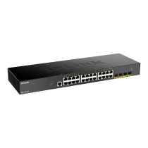 SWITCH SEMIGESTIONABLE D-LINK DGS-1250-28X/E 24P GIGA + 4P 10G SFP+ CAPACIDAD DE SWITCHING 120GBPS