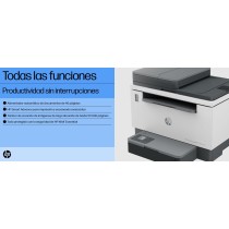 MULTIFUNCI?N L?SER MONOCROMO HP LASERJET TANK 2604SDW/ WIFI/ D?PLEX/ BLANCA Y NEGRA