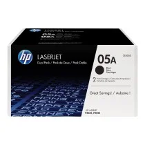 T?NER ORIGINAL HP N?05A MULTIPACK/ 2X NEGRO