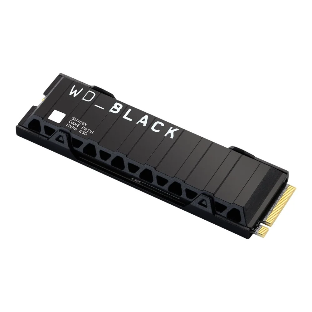 WD_BLACK SN850X 1TB NVMe SSD M.2 con Disipador: Rendimiento Máximo 