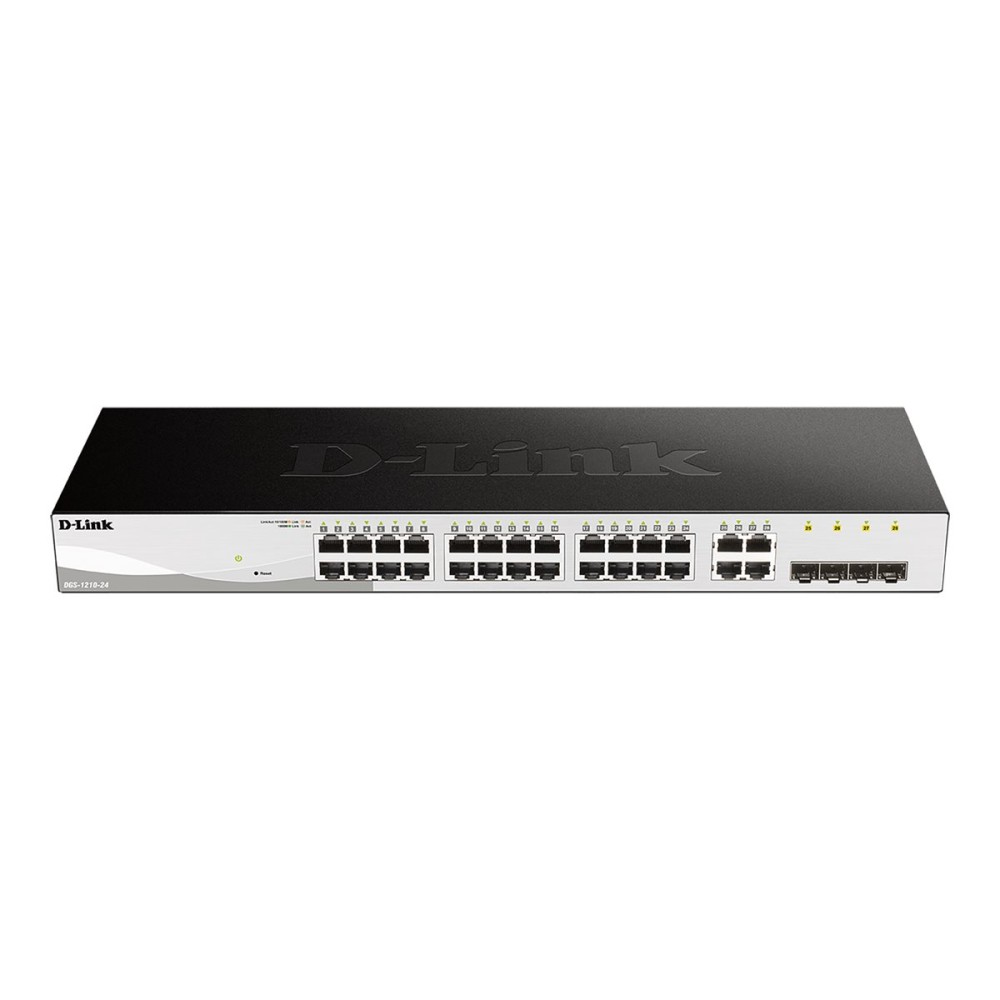 SWITCH GESTIONADO D-LINK DGS-1210-24/ 24 PUERTOS/ RJ-45 10/100/1000/ SFP