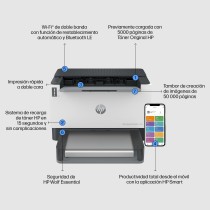 IMPRESORA L?SER MONOCROMO HP LASERJET TANK 1504W WIFI/ BLANCA