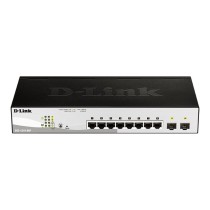 SWITCH SEMIGESTIONABLE D-LINK DGS-1210-08P/E 8P GIGA POE (45W) + 2P GIGA COMBO RACK